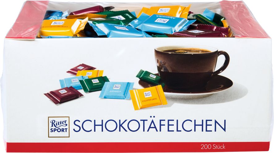 Ritter Sport Minischokolade, 1kg