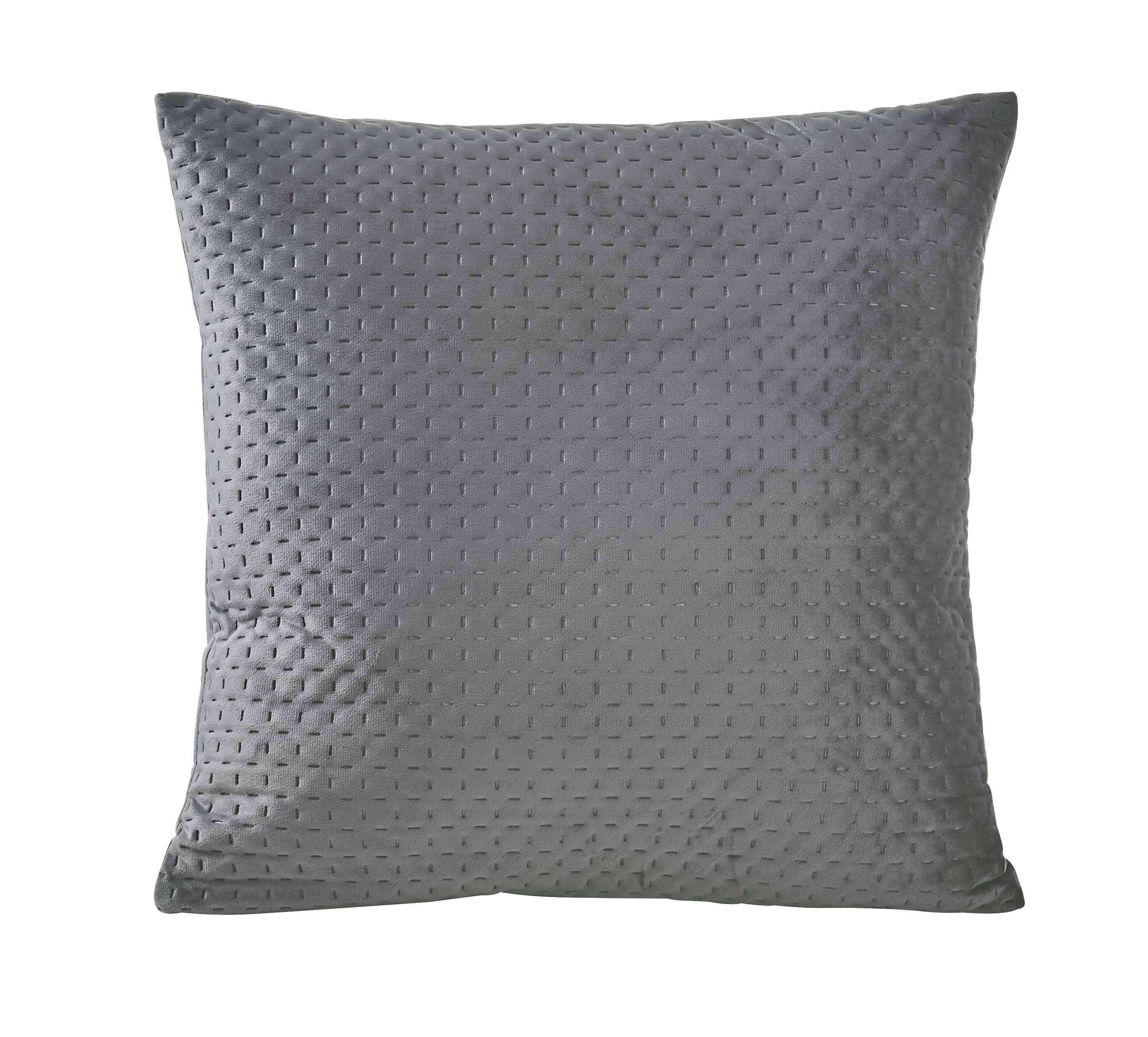 Dekor Samt Dekokissen - anthrazit - versch. Farben - Bild 1