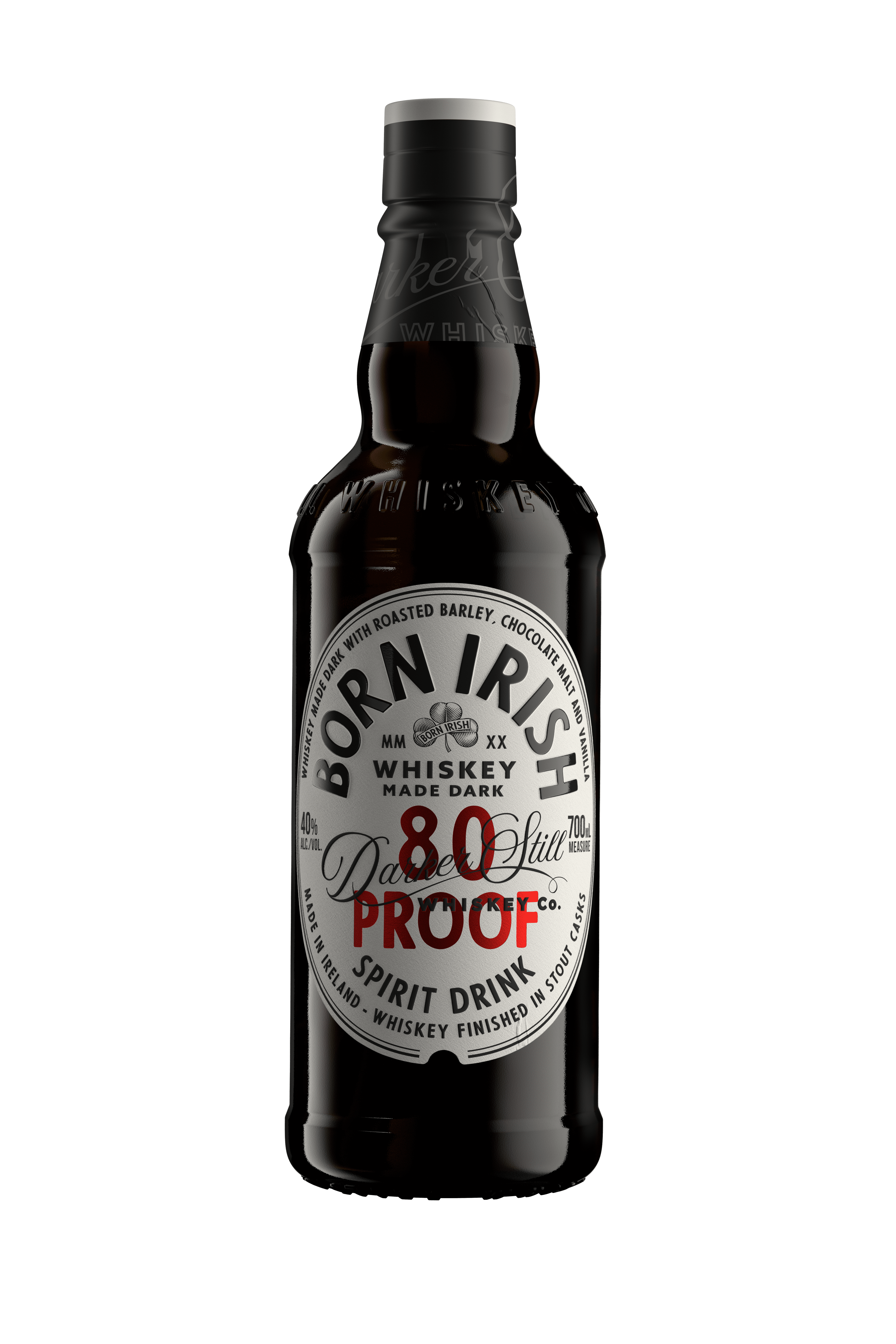 Born Irish Whiskey Spirit with Stout 40,0 % vol 0,7 Liter - Bild 1