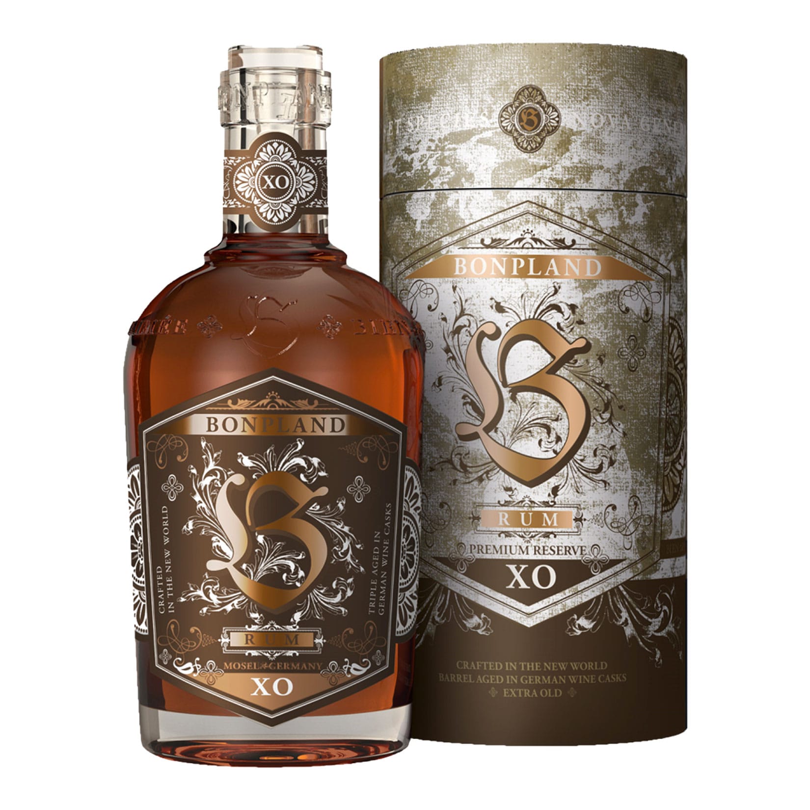 Bonpland XO Rum 40,0 % vol 0,5 Liter