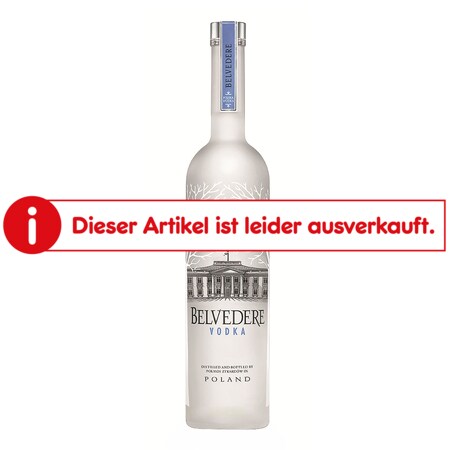 Belvedere Vodka 40,0 % vol 0,7 Liter