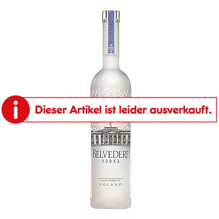 Belvedere Vodka 40,0 % vol 0,7 Liter - Bild 1