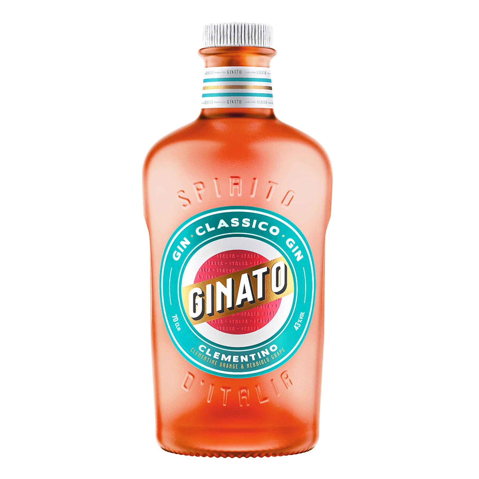 Ginato Clementino Orange Gin 43,0 % vol 0,7 Liter