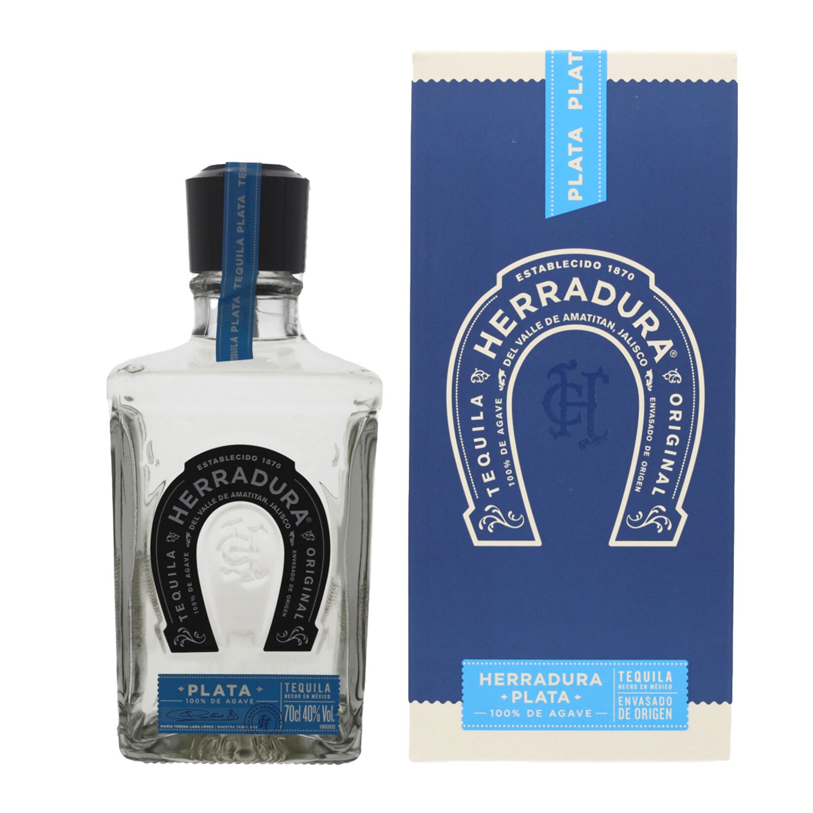 Herradura Plata Tequila 40,0 % vol 0,7 Liter
