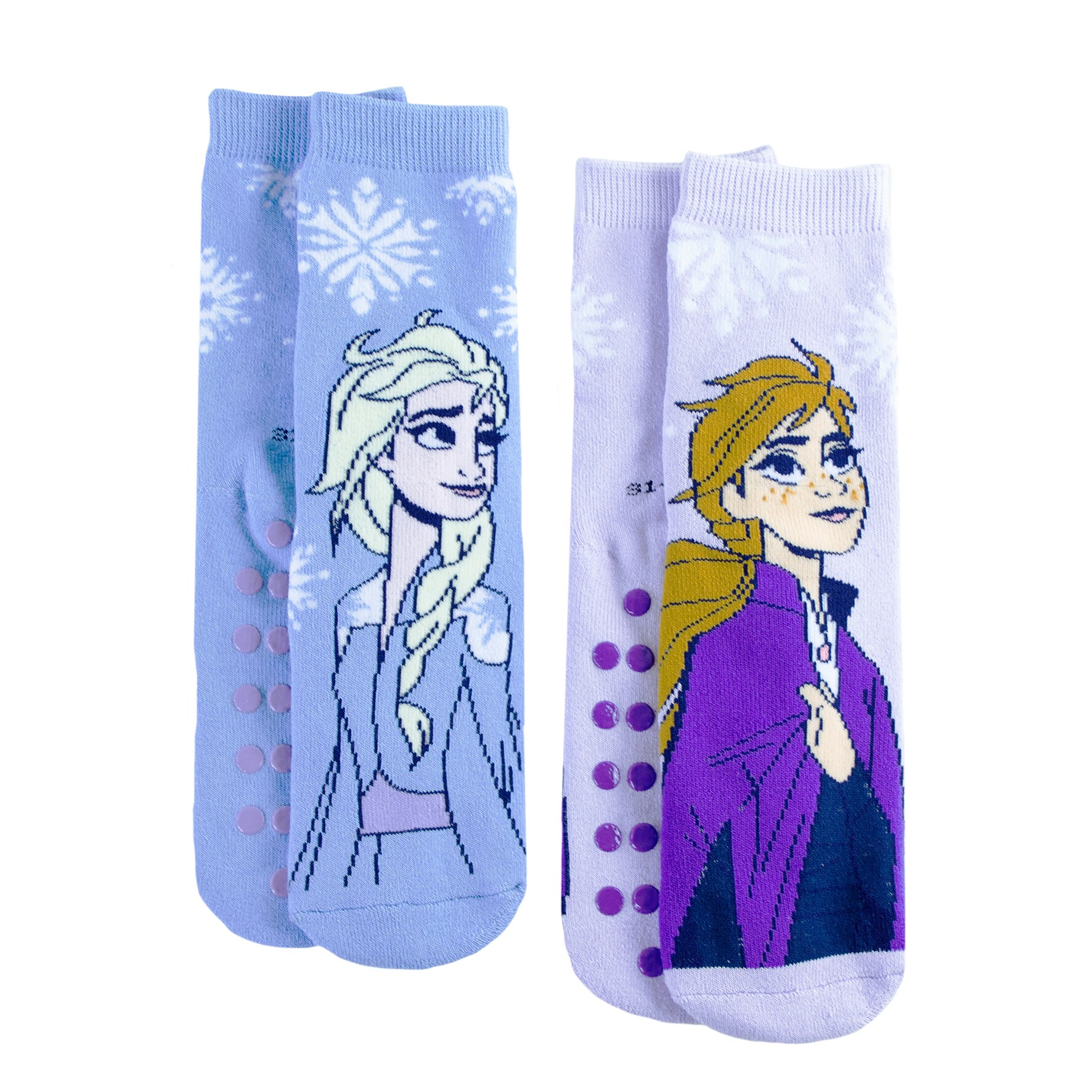 Kinder Lizenz ABS Socken 2er - Frozen - Gr. 27/30 - versch. Lizenzen & Gr&ouml;&szlig;en - Bild 1