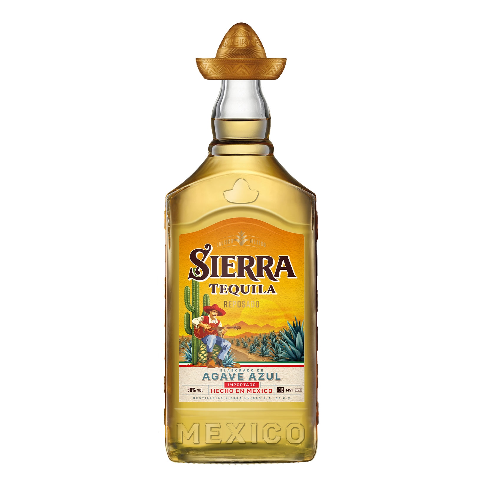 Sierra Tequila Reposado 38,0 % vol 0,7 Liter - Bild 1