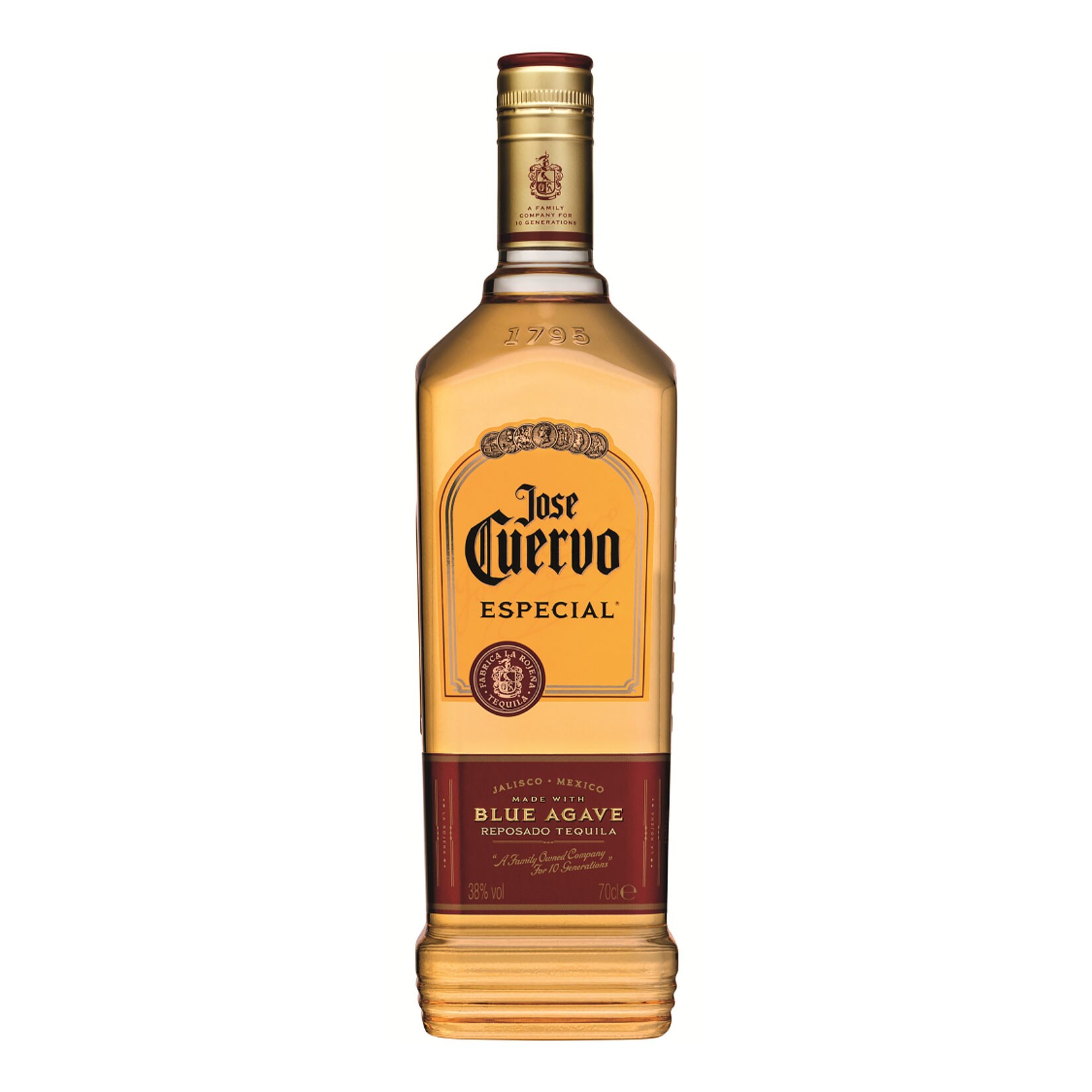 Jose Cuervo Tequila Especial Reposado Gold 38,0 % vol 0,7 Liter