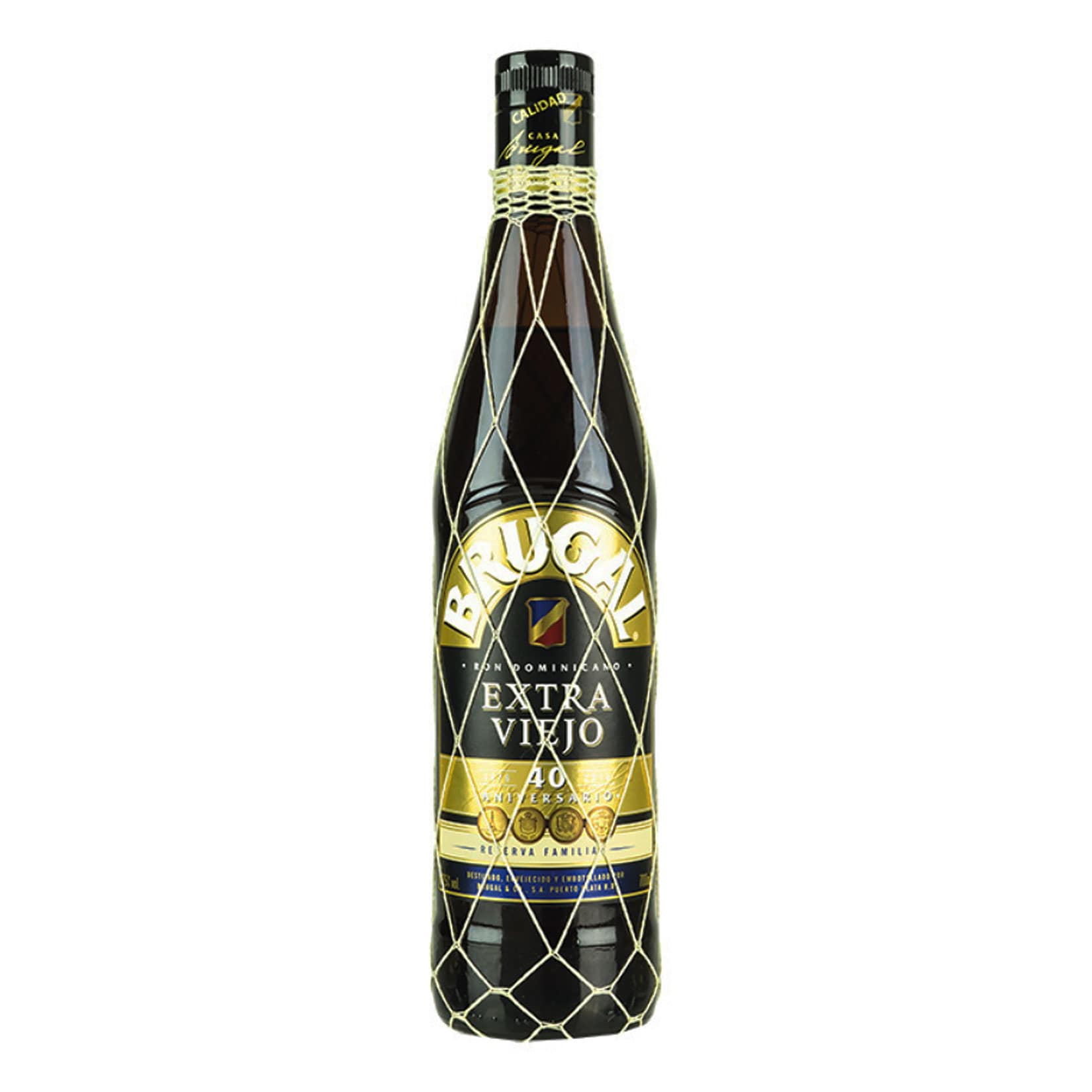 Brugal 8 Jahre Extra Viejo Rum 37,5 % vol 0,7 Liter - Bild 1
