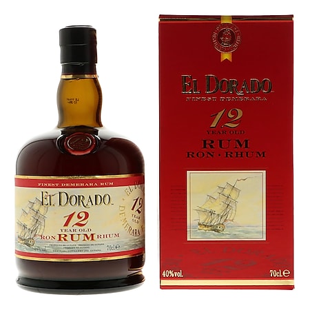 El Dorado 12 Jahre Rum 40,0 % vol 0,7 Liter - Bild 1