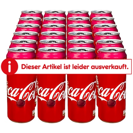 Coca Cola Cherry 0,33 Liter Dose, 24er Pack - Bild 1