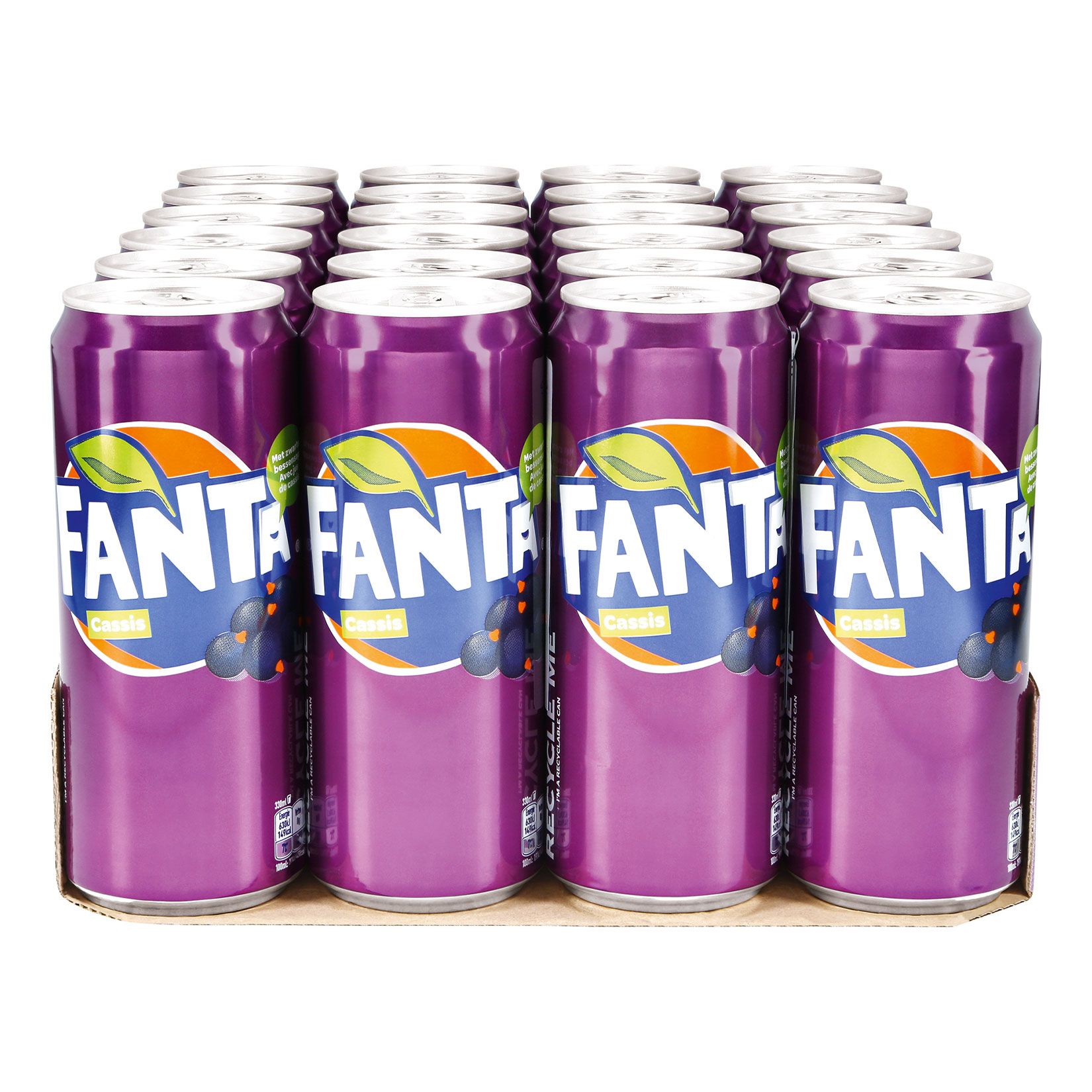 Fanta Cassis 0,33 Liter Dose, 24er Pack - Bild 1