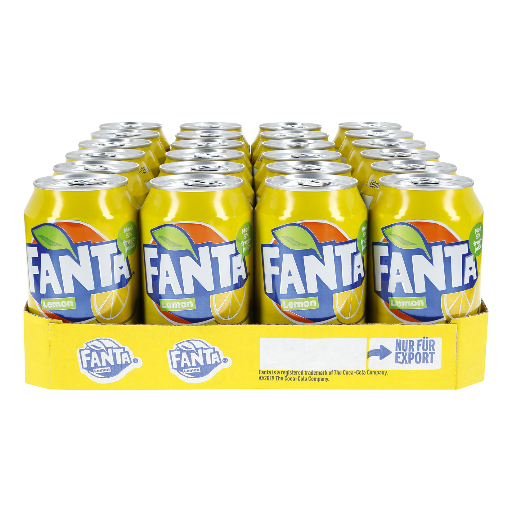 Fanta Lemon 0,33 Liter Dosen, 24er Pack - Bild 1