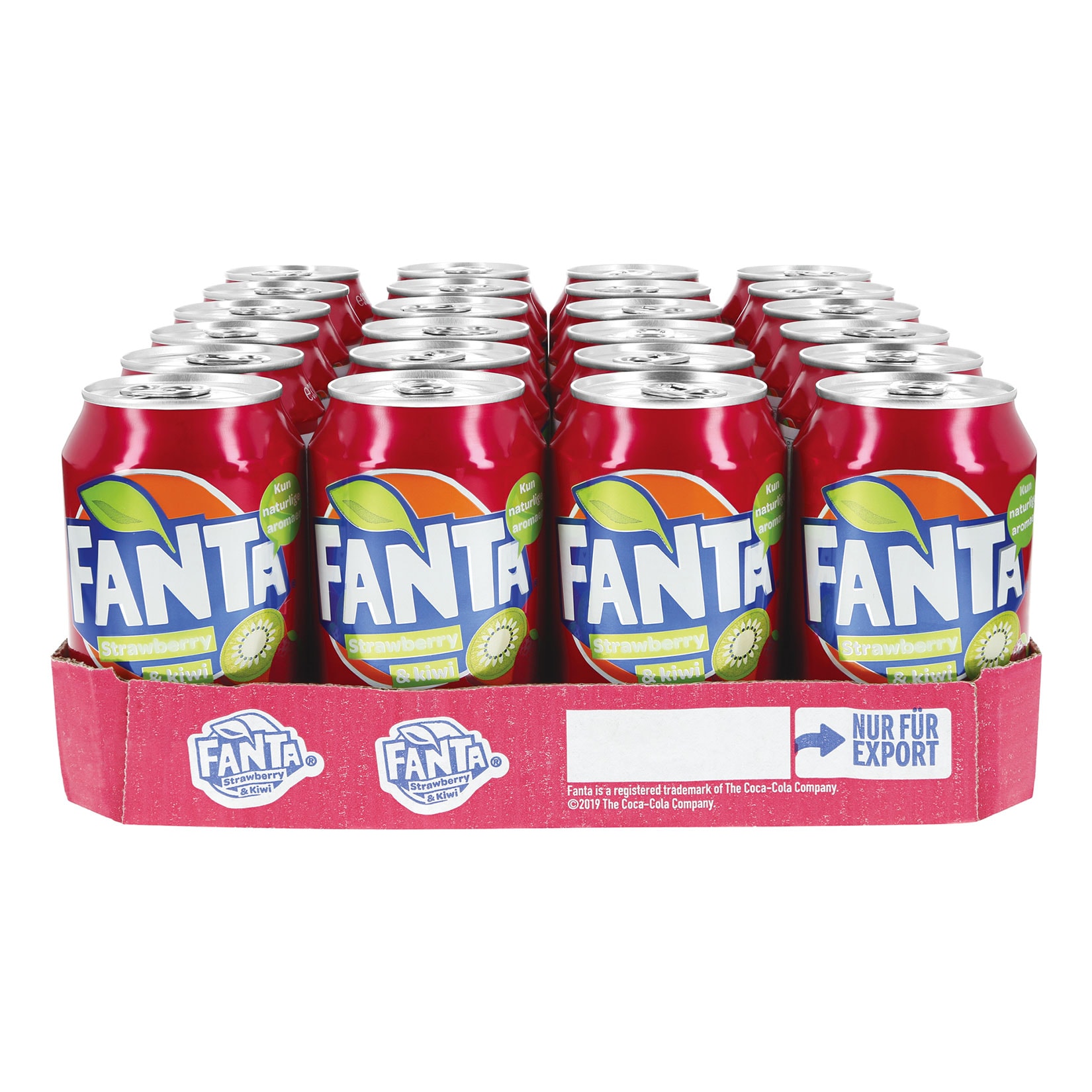 Fanta Strawberry & Kiwi 0,33 Liter Dose, 24er Pack - Bild 1