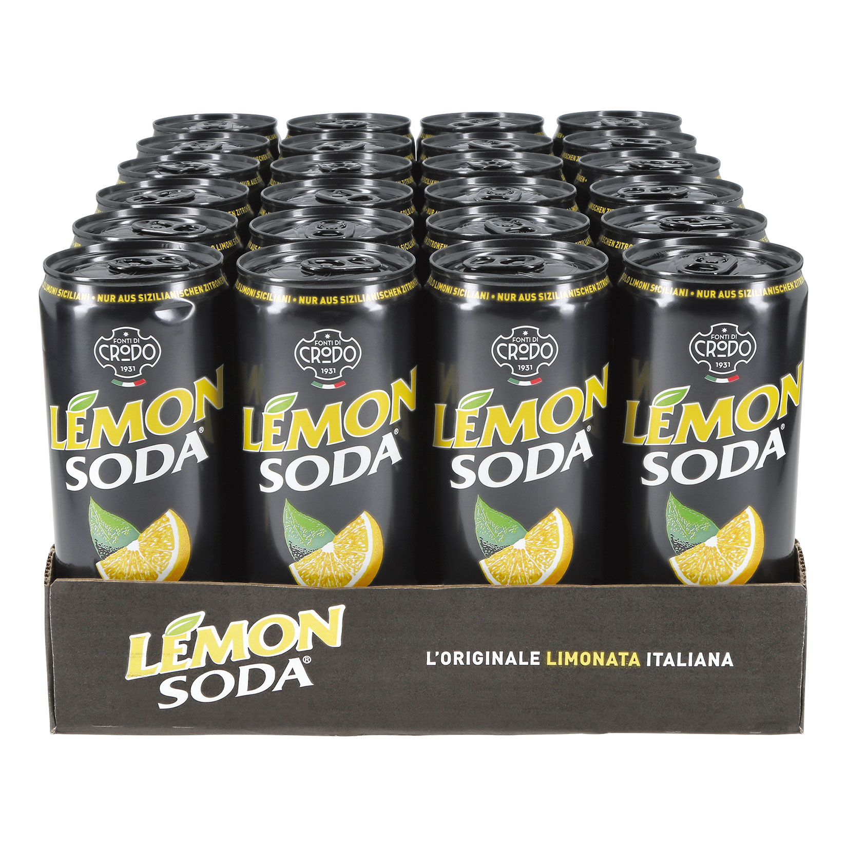Lemon Soda 0,33 Liter Dose, 24er Pack - Bild 1