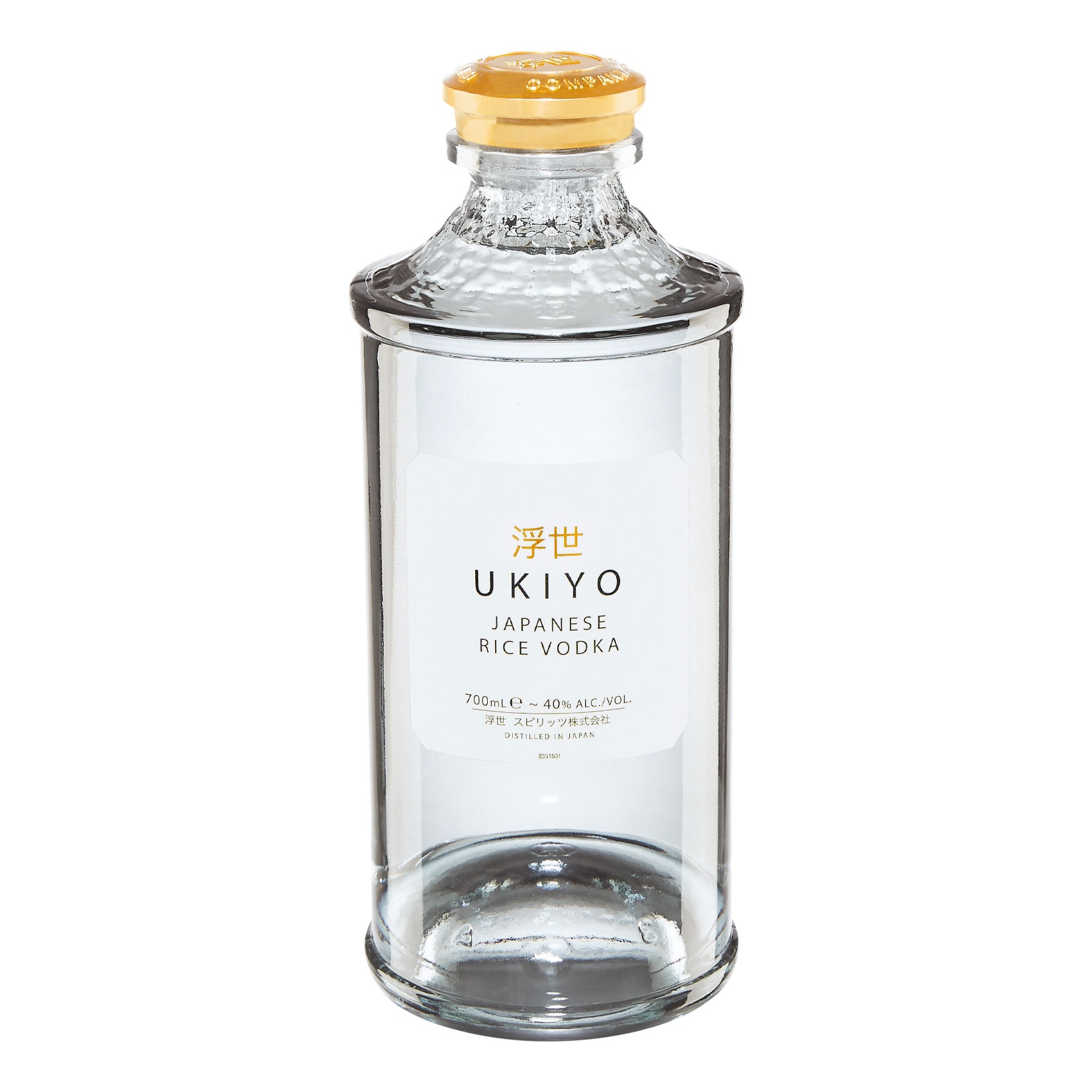 Ukiyo Japanese Rice Wodka 40,0 % vol 0,7 Liter - Bild 1