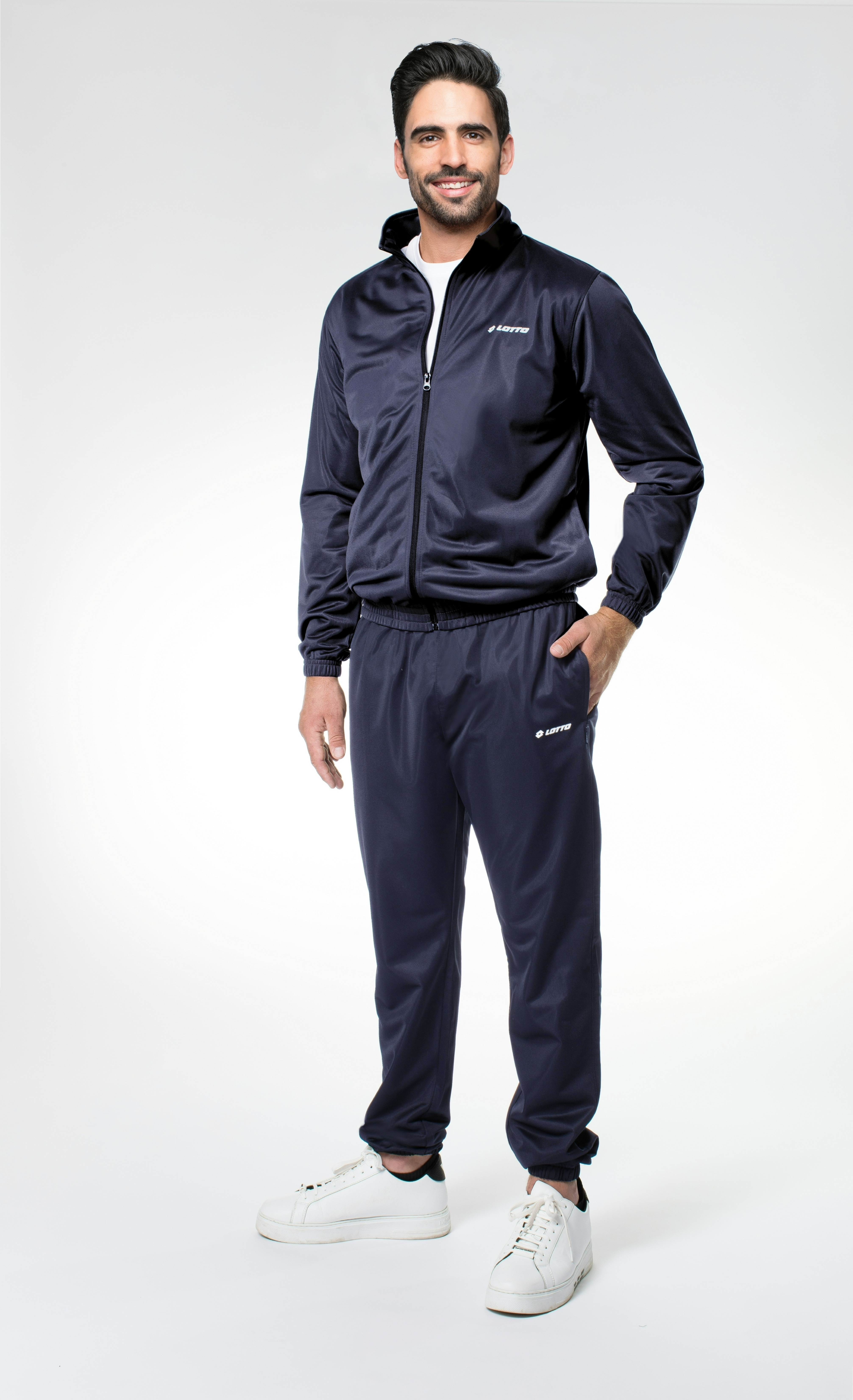 Herren Trainingsanzug BRAND LOTTO - Navy M - Bild 1