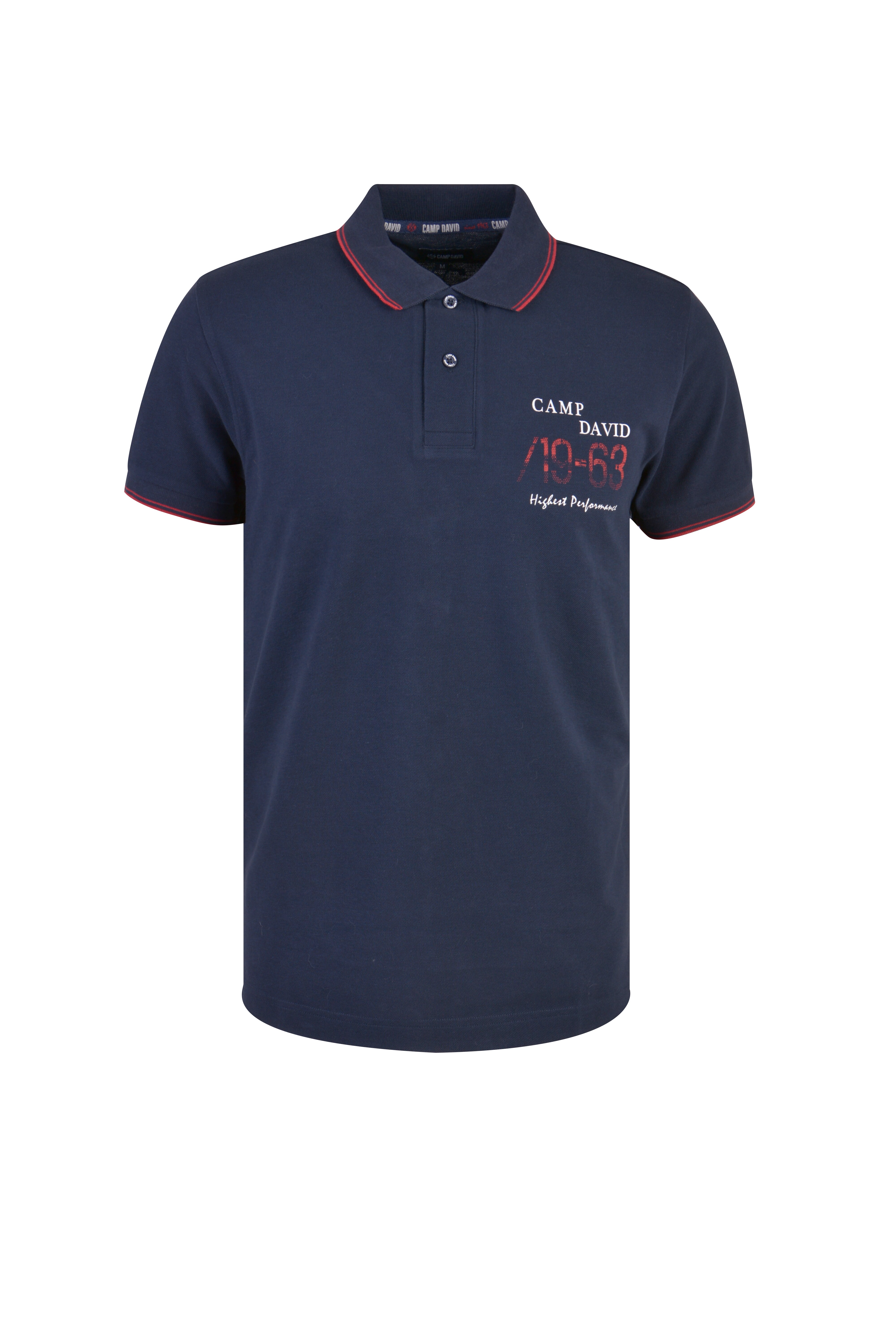 Camp David Poloshirt - navy - Gr. M - versch. Farben & Gr&ouml;&szlig;en - Bild 1