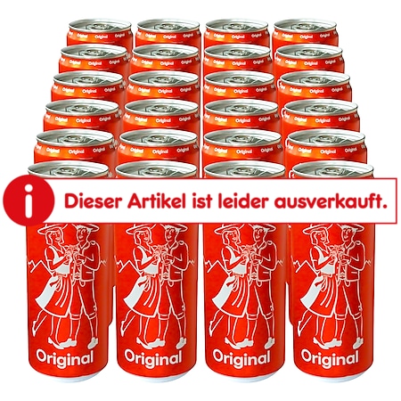 Almdudler Original Kräuterlimonade 0,33 Liter Dose, 24er Pack - Bild 1
