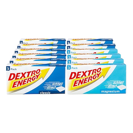 Dextro Energy Würfel verschiedene Sorten 138 g, 12er Pack - Bild 1