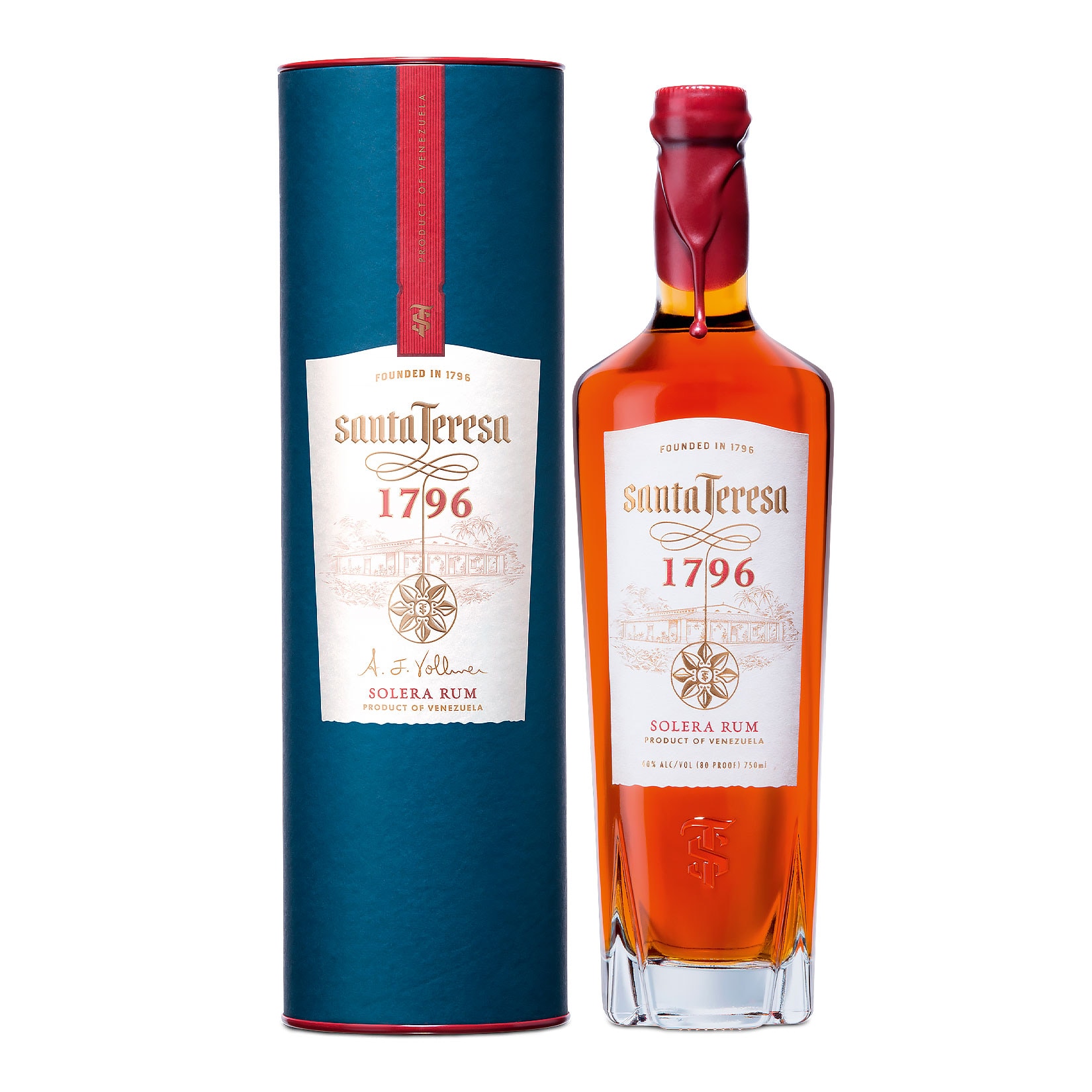 Santa Teresa 1796 Solera Rum 40,0 % vol 0,7 Liter - Bild 1