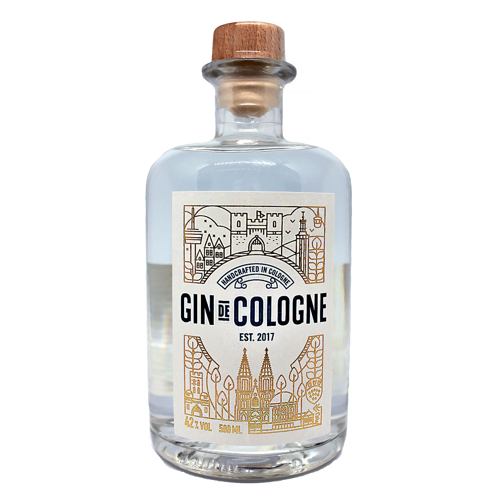 Gin de Cologne 42,0 % vol 0,5 Liter - Bild 1