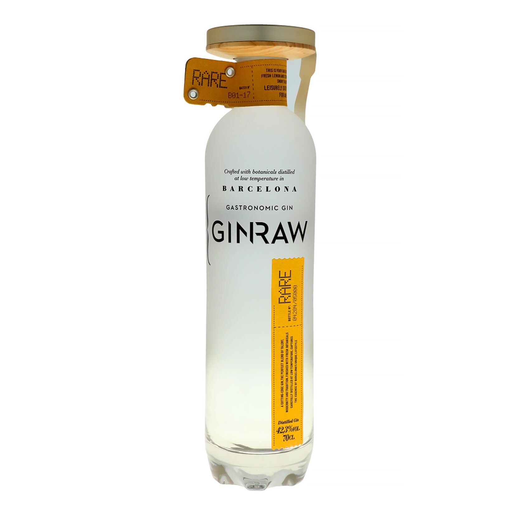 Ginraw Gin 42,3 % vol 0,7 Liter - Bild 1