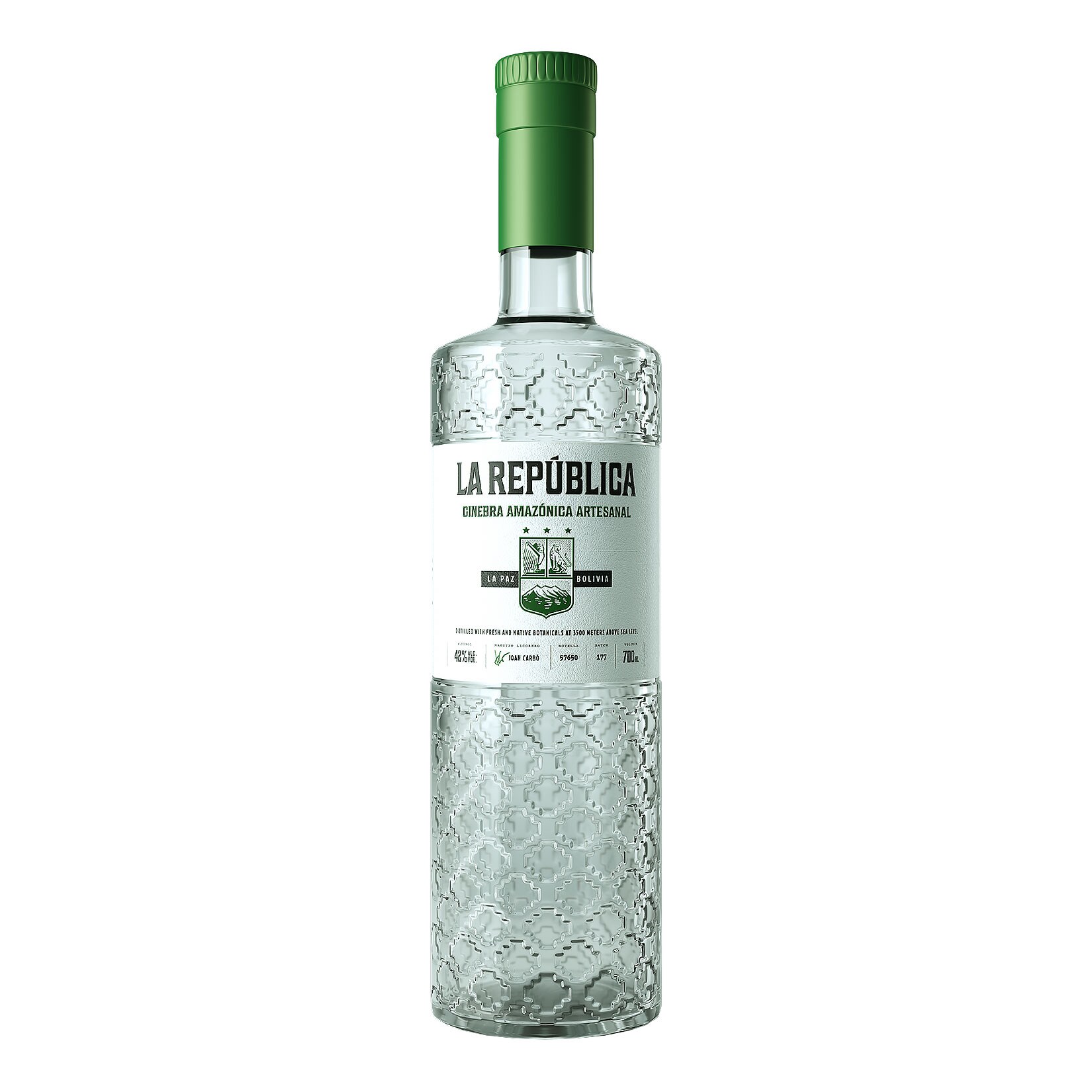 La Republica Amazonica Gin 42,0 % vol 0,7 Liter