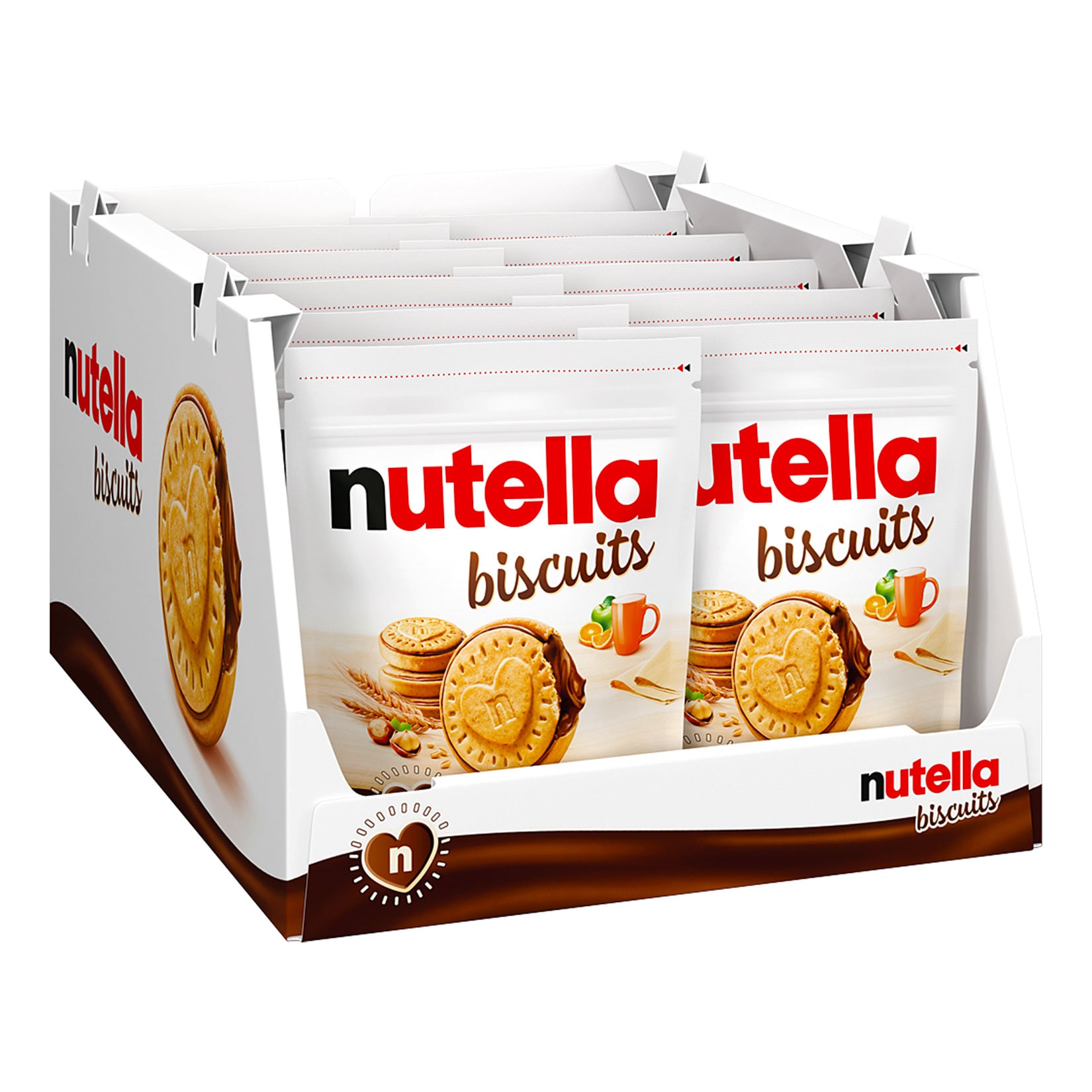 nutella Biscuits 304 g, 10er Pack - Bild 1