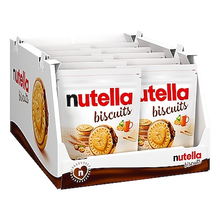 Ferrero Nutella Biscuits 304 g, 10er Pack - Bild 1