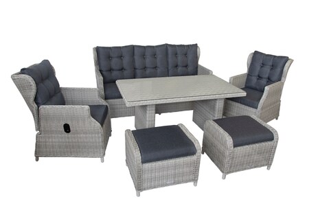 bellavista - Home & Garden® Luxus Dining Lounge "Canelli", versch. Farben