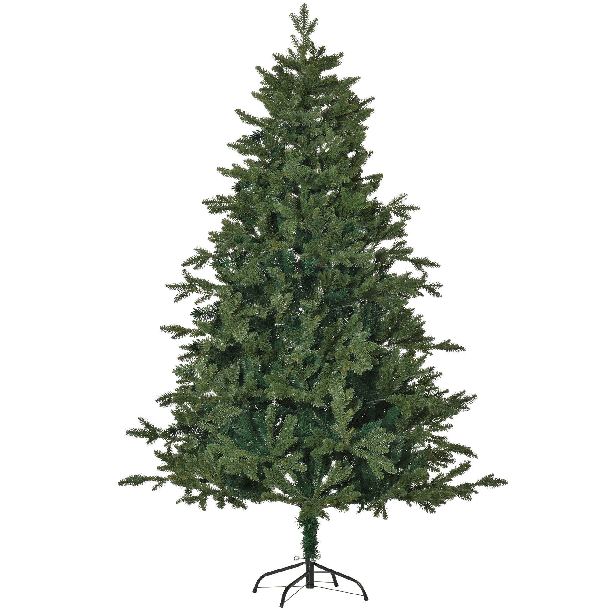 HOMCOM Christbaum PVC, PE, Metall - Bild 1