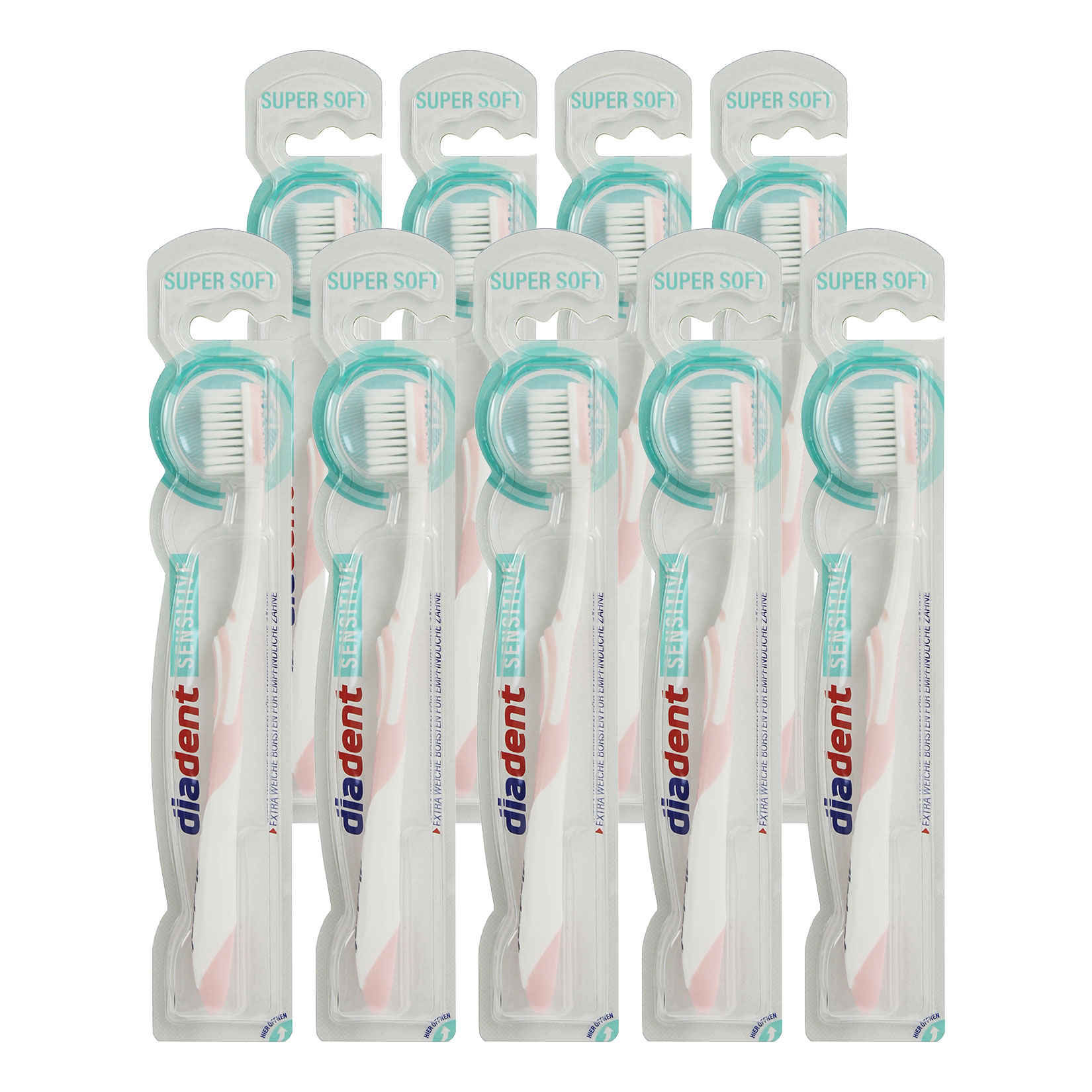 Diadent Sensitive Super Soft, 9er Pack - Bild 1