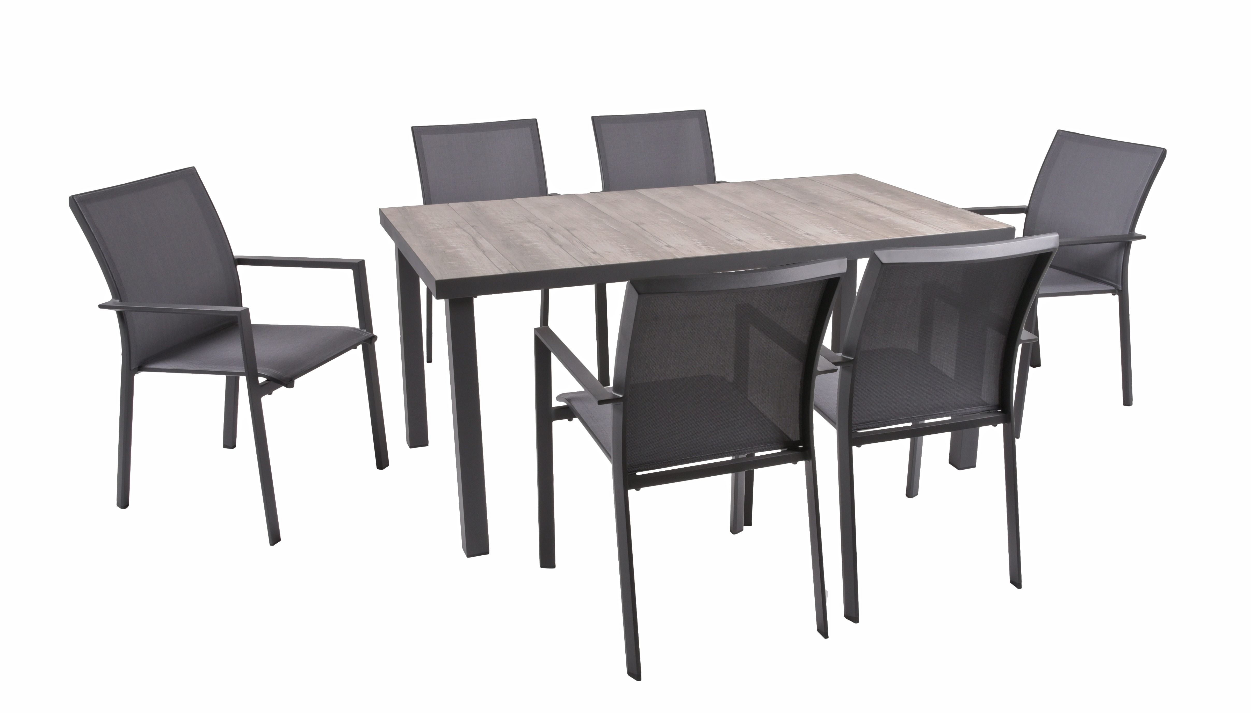 Garden Pleasure Tischset Rana (Tisch + 4 St&uuml;hle) - Bild 1