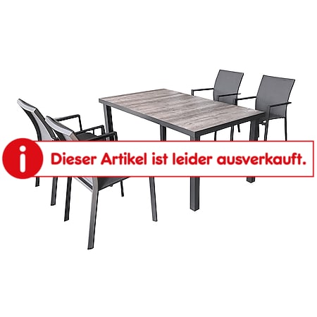 Garden Pleasure Tischset Rana (Tisch + 4 Stühle) online kaufen bei Netto