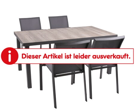 Garden Pleasure Tischset Rana + online Netto bei kaufen Stühle) (Tisch 4