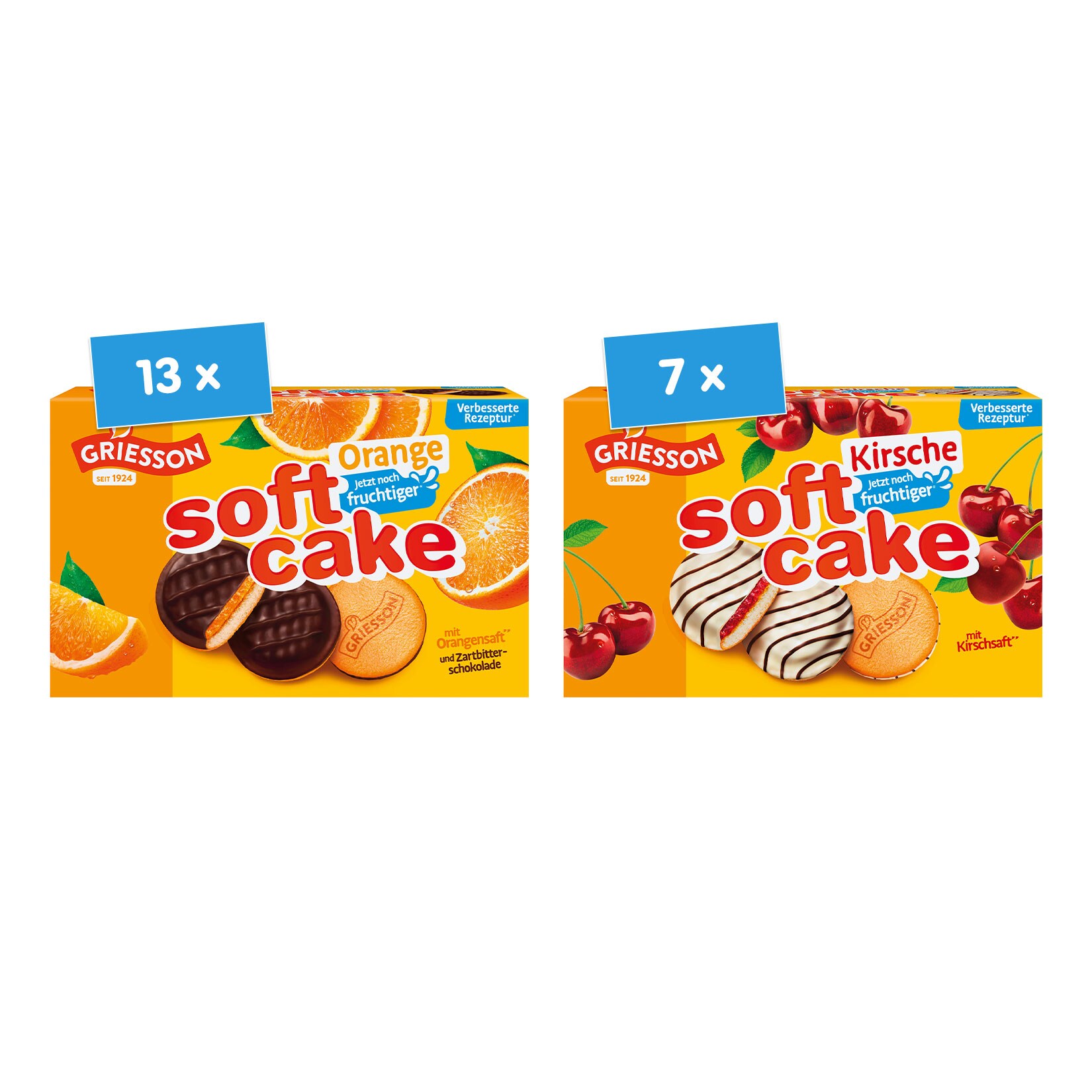 Griesson Soft Cake verschiedene Sorten 300 g, 20er Pack - Bild 1
