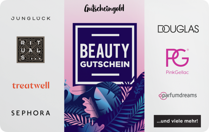 Gutscheingold Beauty Geschenkcode