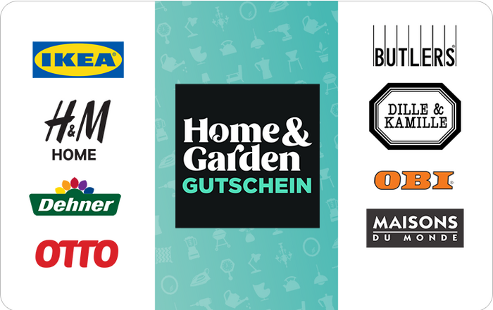 Gutscheingold Home & Garden Geschenkcode | 02100000845231