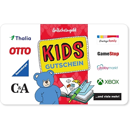 Gutscheingold Kids Geschenkcode - Bild 1
