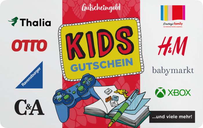 Gutscheingold Kids Geschenkcode