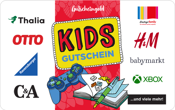 Gutscheingold Kids Geschenkcode | 02100000845880
