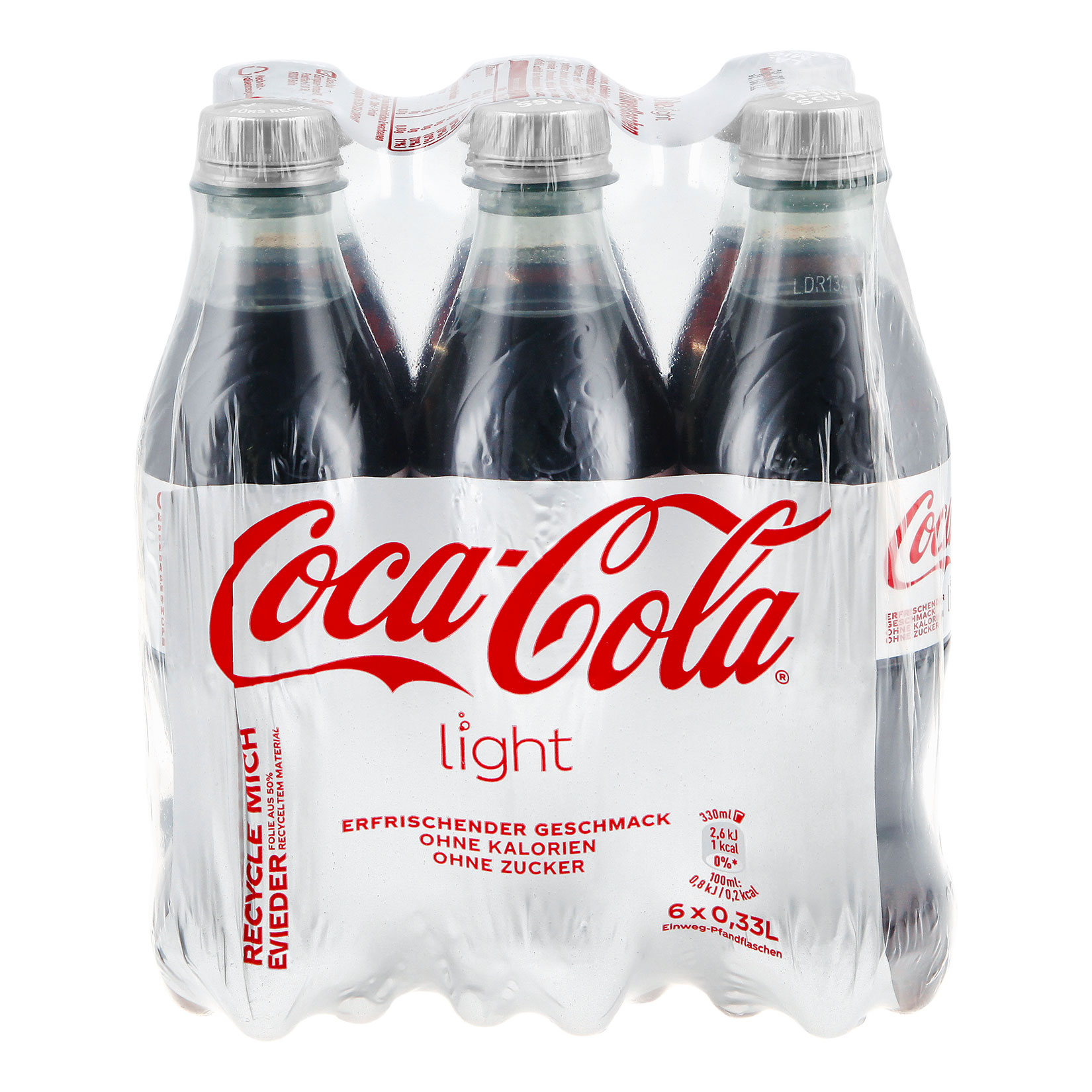 Coca-Cola Light 0,33 Liter, 6er Pack - Bild 1