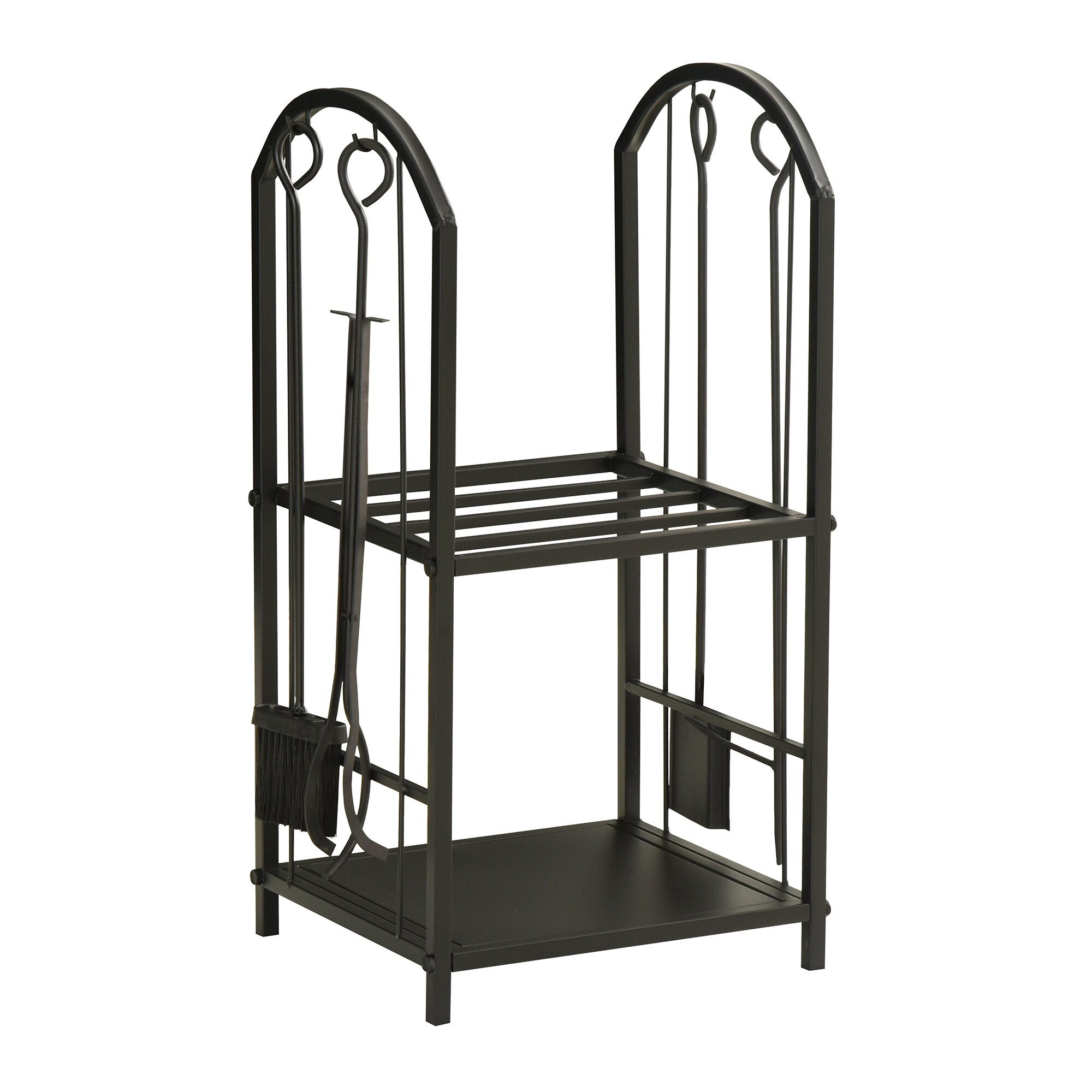 Outsunny Kaminholzgestell Metall - Bild 1