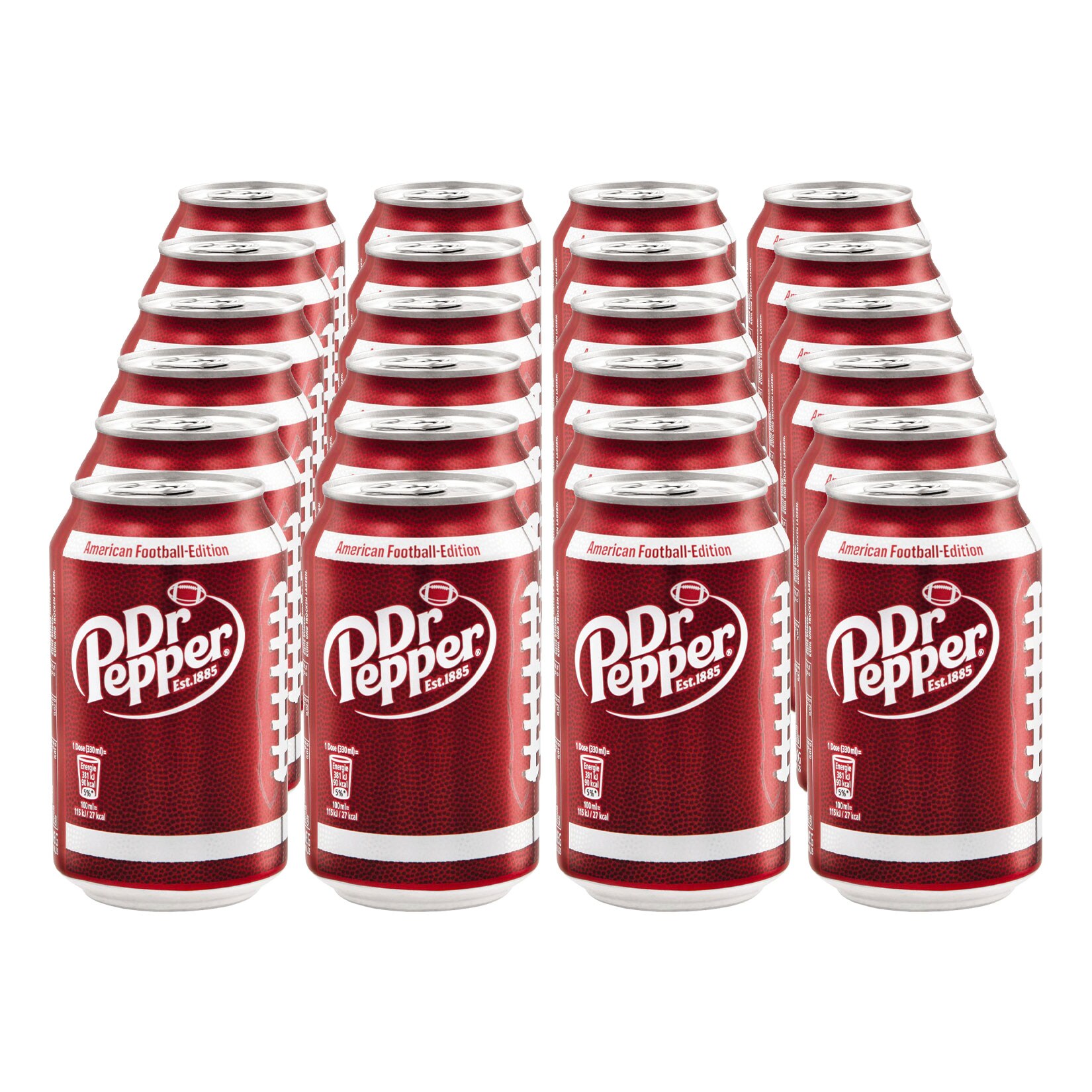 Dr. Pepper Original 0,33 Liter, 24er Pack - Bild 1