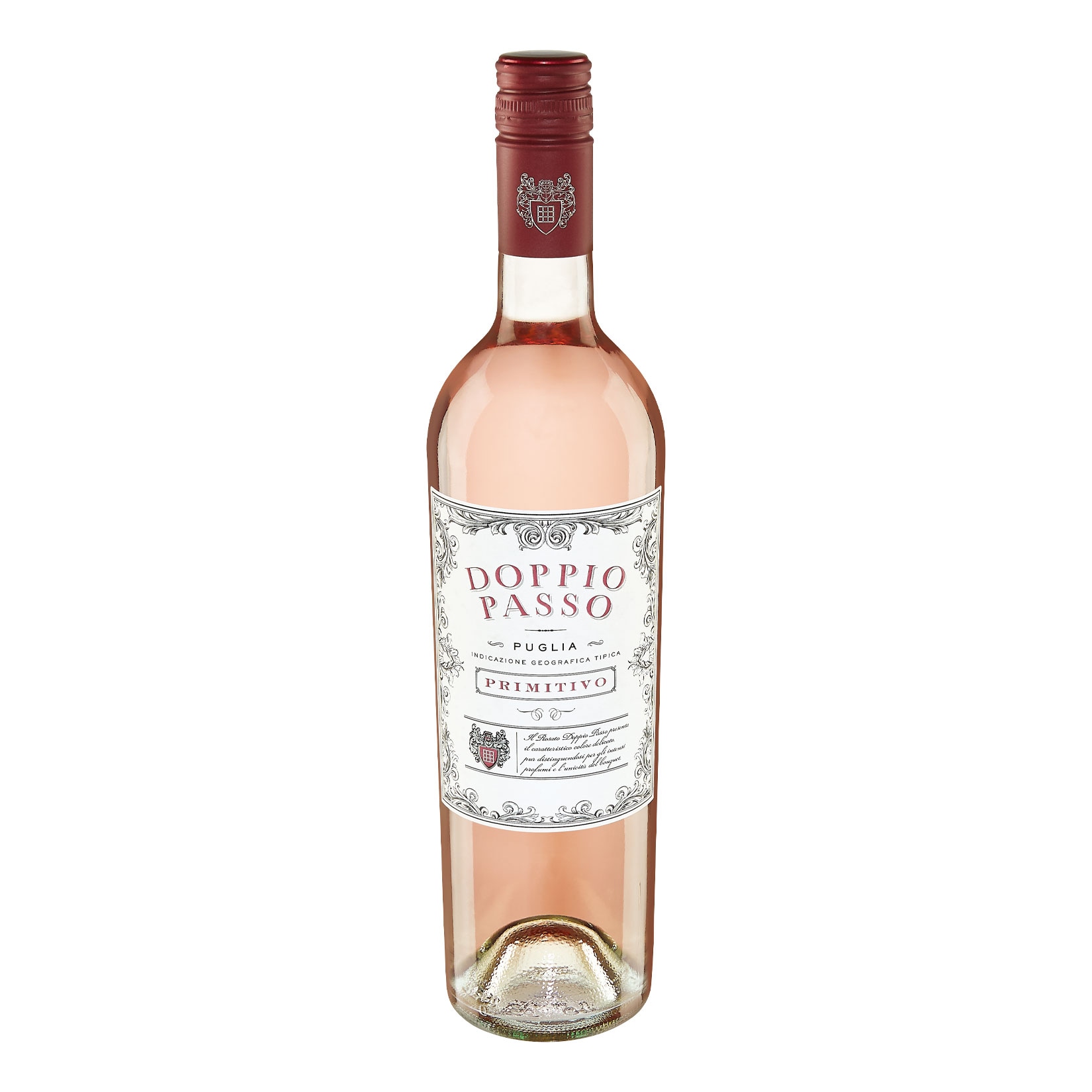 Doppio Passo Primitivo Rosato Puglia IGT 12,0 % vol 0,75 Liter - Bild 1
