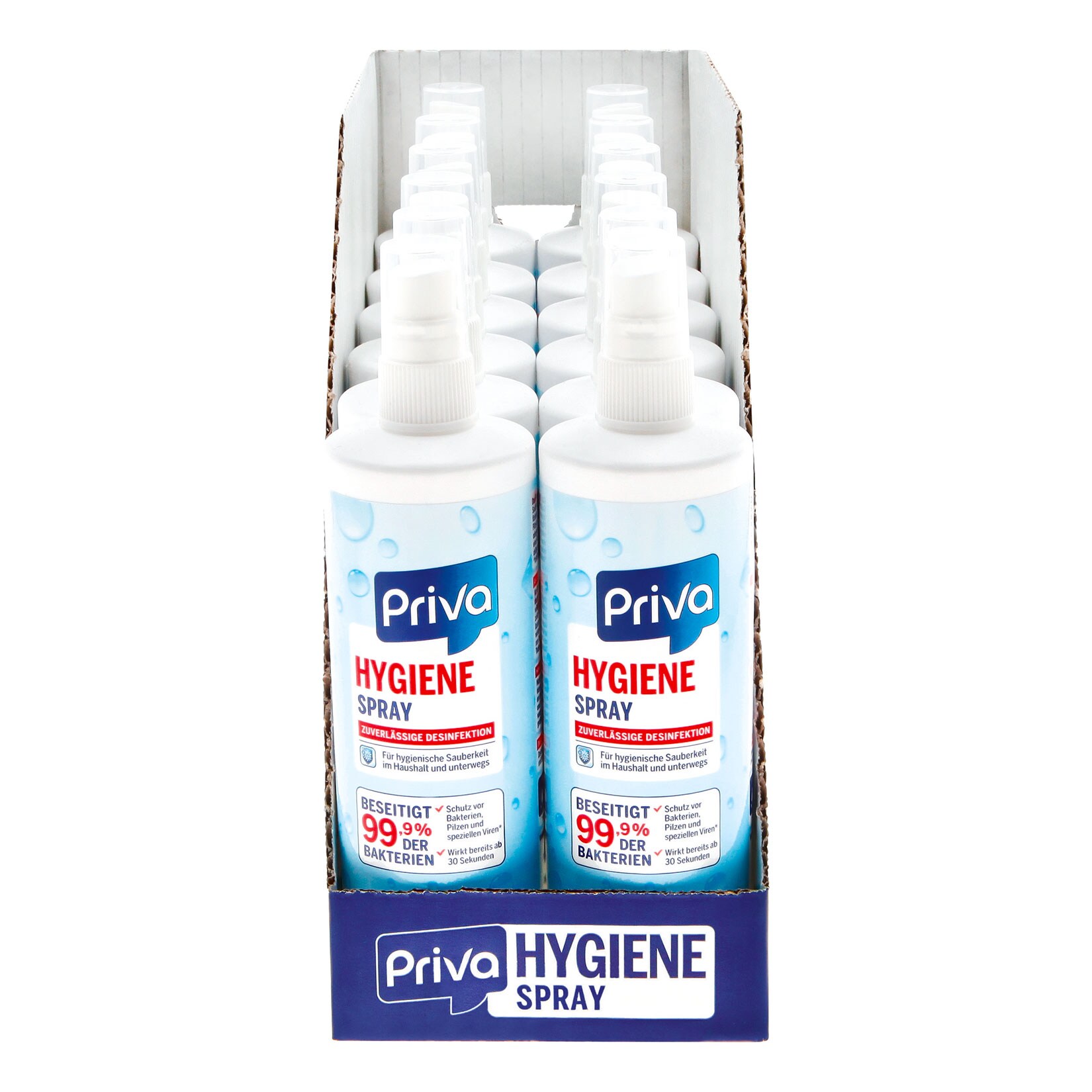 Priva Hygiene Spray 250 ml, 12er Pack