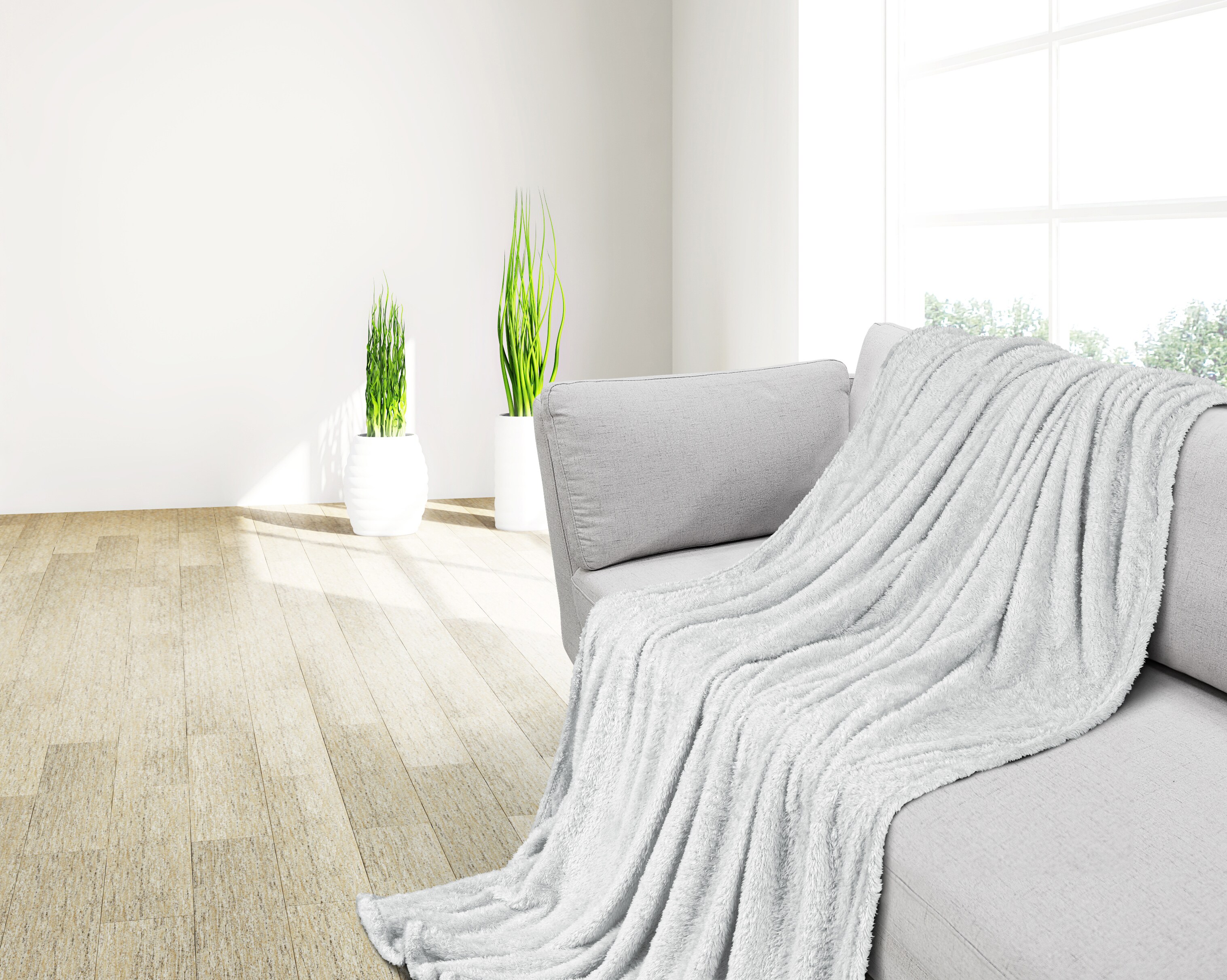 Dekor Wohndecke sortiert - silber - versch. Farben - Bild 1