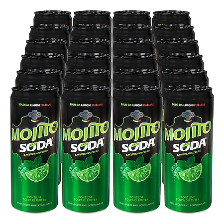 Mojito Soda 0,33 Liter Dose, 24er Pack - Bild 1