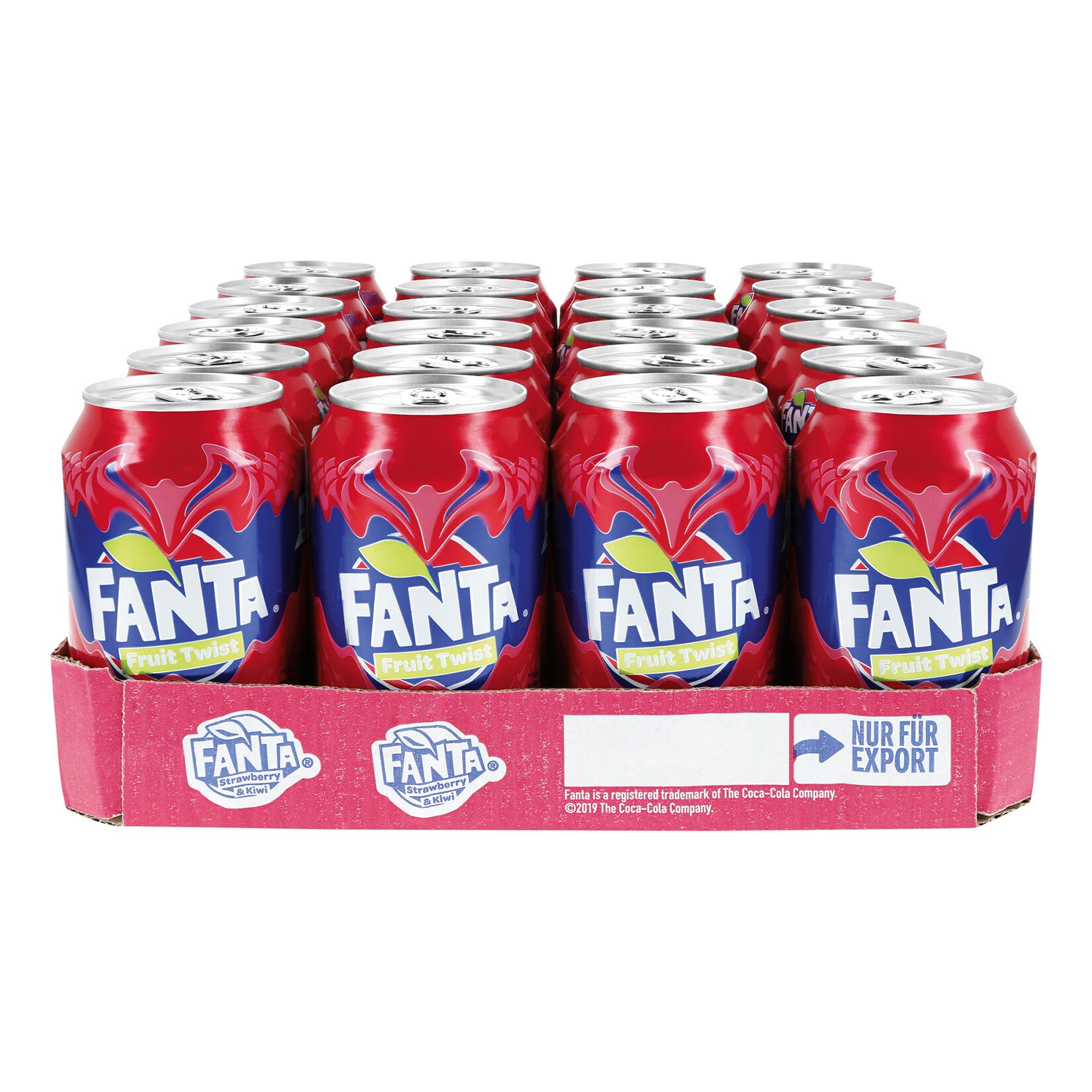 Fanta Fruit Twist 0,33 Liter Dose, 24er Pack - Bild 1