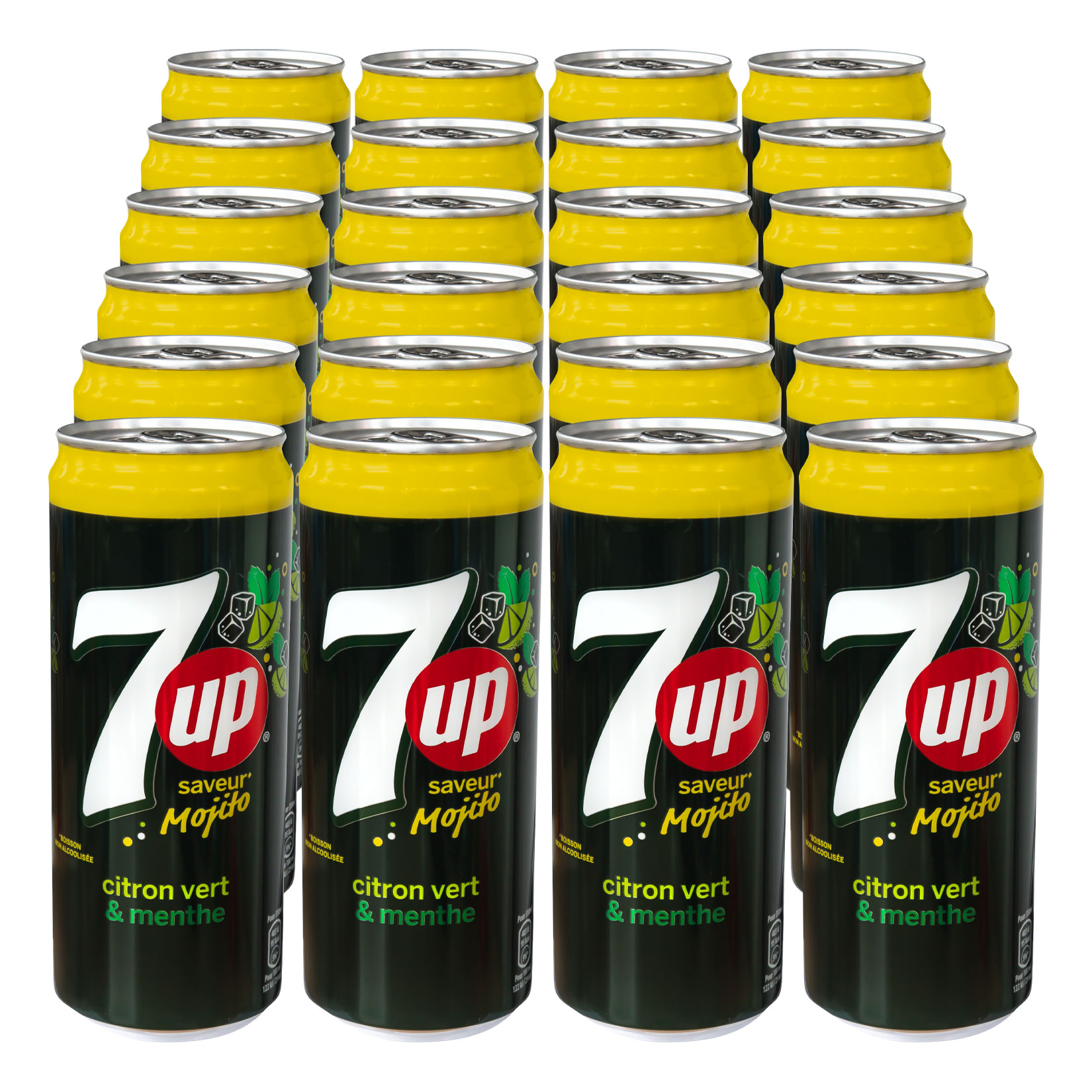 Seven Up Mojito 0,33 Liter Dose, 24er Pack - Bild 1